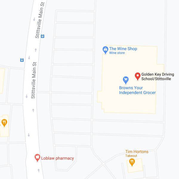 Picture of a google maps segment for our Stittsville  Location